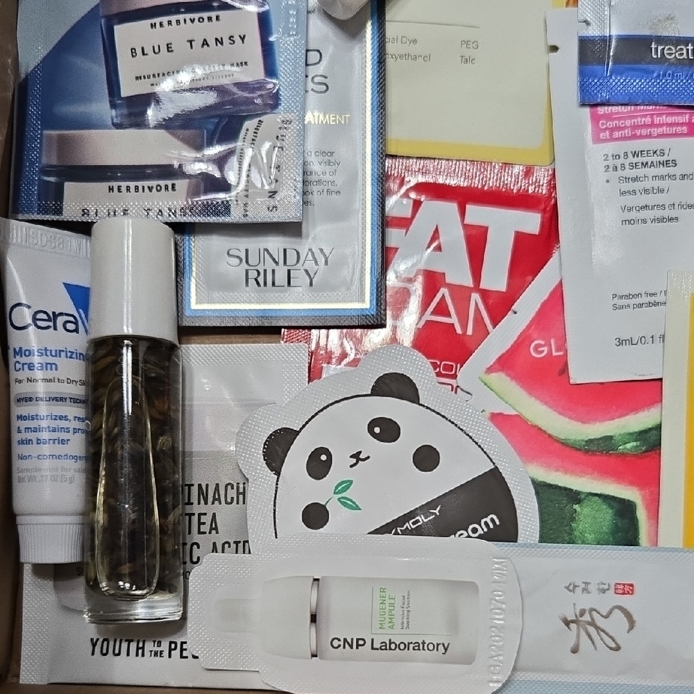 40+ Samples Kiehls Lancome Herbivore Glow Recipe Clarins Korean Skincare NEW - Picture 2 of 10